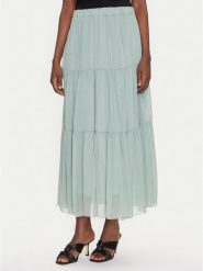 Dixie Spódnica maxi G207W007A Zielony Regular Fit. Zielone spódnice damskie Dixie, s, bez wzorów, z wiskozy, maxi. Za 319.99 zł.