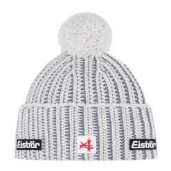 Czapka Eisbar Ronda Pompon MÜ SA. Białe czapki damskie Eisbär, bez wzorów, z wełny. Za 269.90 zł.