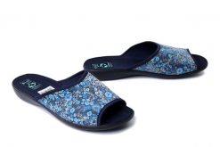 ADANEX 28767 DIK2VD granatowy, kapcie damskie. Niebieskie kapcie damskie Adanex. Za 62.99 zł.