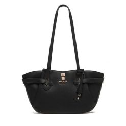 Torebka Guess. Czarne torebki klasyczne damskie Guess, bez dodatków. Za 639.99 zł.