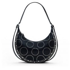 Torebka Desigual. Czarne torebki klasyczne damskie Desigual, bez dodatków. Za 289.99 zł.