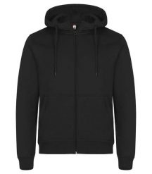 Clique Miami Hoody Full Zip bluza z zamkiem z mieszanki bawełny – Black. Czarne bluzy damskie CLIQUE, xl, bez wzorów, z bawełny, z kapturem. Za 192.86 zł.