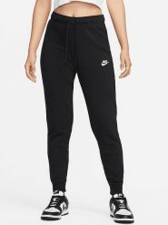 Nike Sportswear Spodnie dresowe w kolorze czarnym rozmiar: M. Czarne spodnie dresowe damskie Nike Sportswear, m, bez wzorów, z dresówki. Za 175.67 zł.