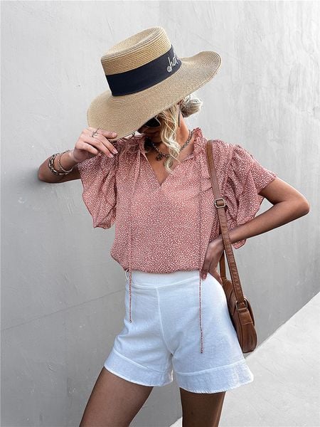 Ariel Tesoro Bluzka w kolorze szaroróżowym rozmiar: 38. Różowe bluzki damskie Ariel Tesoro, bez wzorów, bez kołnierzyka, bez ramiączek. Za 118.84 zł.