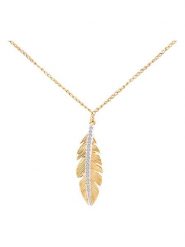 Revoni Złoty naszyjnik z diamentami - dł. 42 cm rozmiar: onesize. Żółte naszyjniki damskie Revoni, z diamentem, złote. Za 1,187.99 zł.