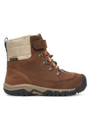 Keen Śniegowce Kanibou Wp 1031057 Brązowy. Brązowe buty zimowe chłopięce Keen, z nubiku, bez zapięcia. Za 469.99 zł.