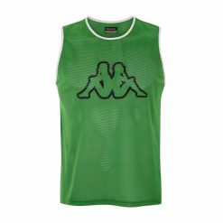 Koszule Kappa Nipola (x5). Zielone koszule damskie Kappa, l, bez wzorów, sportowe, bez kołnierzyka, bez ramiączek. Za 156.25 zł.