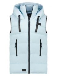 ANAPURNA Kamizelka pikowana "Dolbana" w kolorze błękitnym rozmiar: XL. Niebieskie kamizelki damskie ANAPURNA, xl, bez wzorów, bez kaptura. Za 173.99 zł.