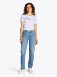 TOMMY JEANS Dżinsy - Regular fit - w kolorze niebieskim rozmiar: W28/L32. Niebieskie jeansy damskie Tommy Jeans. Za 345.36 zł.