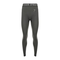 Legginsy treningowe damskie Gymshark Fit. Szare legginsy damskie Gymshark, s, bez wzorów. Za 119.99 zł.