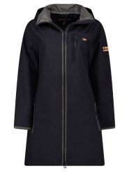 Geographical Norway Parka "Bady" w kolorze granatowym rozmiar: S. Niebieskie parki damskie Geographical Norway, s, bez kaptura. Za 237.17 zł.