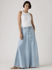 Levi's Spódnica dżinsowa w kolorze błękitnym rozmiar: W26. Niebieskie spódnice damskie Levi's, s, z aplikacjami, z bawełny, maxi. Za 271.45 zł.