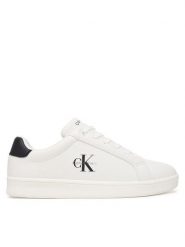 Calvin Klein Sneakersy V3X9-83284-1355X S Biały. Białe buty sportowe chłopięce Calvin Klein, ze skóry, bez zapięcia. Za 379.99 zł.