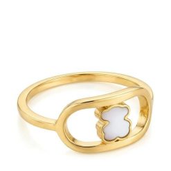 Pierścionek TOUS. Żółte pierścionki damskie tous, złote. Za 369.99 zł.