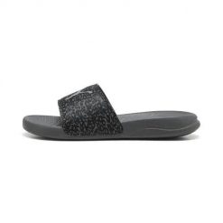 Klapki damskie Puma Popcat 20 Feline. Szare klapki damskie Puma, bez wzorów, z materiału, bez obcasa, bez zapięcia. Za 239.99 zł.