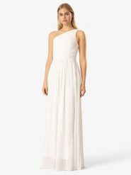 APART Sukienka w kolorze kremowym rozmiar: 34. Brązowe sukienki damskie Apart, bez wzorów, bez ramiączek. Za 179.64 zł.