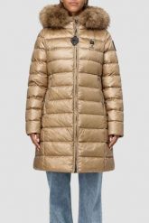 BLAUER Brązowa kurtka damska Kristin Raincoat Long Jackets, Rozmiar S. Brązowe kurtki damskie Blauer USA, s, bez wzorów, bez kaptura. W wyprzedaży za 1,199.99 zł.
