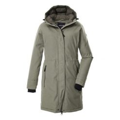 Parka damska z kapturem Killtec GW 22. Zielone parki damskie Killtec, na zimę, z kapturem. Za 854.00 zł.