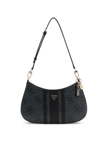 Guess Torebka 181154 Czarny. Szare listonoszki damskie Guess, ze skóry, bez dodatków. Za 329.99 zł.