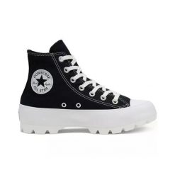 Buty sportowe Casual Damskie Converse All Star Lugged Czarny. Czarne obuwie sportowe casual damskie Converse, bez zapięcia. W wyprzedaży za 348.90 zł.