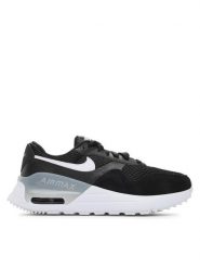 Nike Sneakersy Air Max Systen DM9538 001 Czarny. Czarne obuwie sportowe damskie Nike, z materiału, bez zapięcia. Za 419.99 zł.