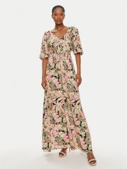 Roxy Sukienka letnia Peaceful Swell Again ERJWD03789 Kolorowy Regular Fit. Sukienki damskie Roxy, bez wzorów, z wiskozy, bez ramiączek. Za 229.99 zł.