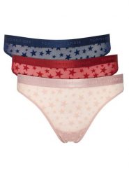 Tommy Hilfiger Komplet stringów UW0UW06135 Kolorowy. Komplety bielizny Tommy Hilfiger, bez wzorów, z syntetyku. Za 219.99 zł.