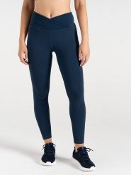 Dare 2b Legginsy sportowe "Revived" w kolorze granatowym rozmiar: 38. Niebieskie legginsy damskie Dare 2b, bez wzorów, z materiału. Za 92.21 zł.