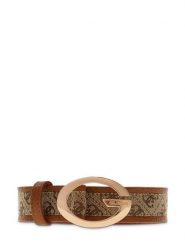 Guess Pasek 182656 Brązowy. Brązowe paski damskie Guess, z aplikacjami. Za 234.99 zł.