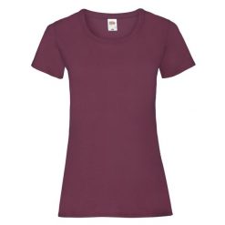 Koszulka Damska Valueweight. Brązowe bluzki damskie Fruit of the Loom, xl, bez wzorów, sportowe, bez kołnierzyka, bez ramiączek. Za 35.99 zł.