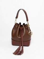 Lia Biassoni Skórzana torebka "Torbido" w kolorze brązowym - 19 x 22 x 12 cm rozmiar: onesize. Brązowe torebki klasyczne damskie Lia Biassoni, z materiału, bez dodatków. Za 217.99 zł.