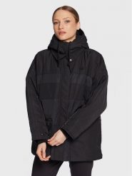 Adidas Kurtka przejściowa HM2615 Czarny Loose Fit. Czarne kurtki sportowe damskie Adidas, bez wzorów, z syntetyku, bez kaptura. Za 1,099.00 zł.