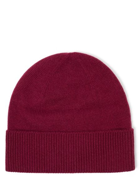 Marie Lund Czapka Kobiety Kaszmir czerwony, ONE SIZE. Czerwone czapki damskie Marie Lund, bez wzorów, z kaszmiru. Za 249.95 zł.
