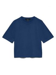 Vero Moda Sweter w kolorze granatowym rozmiar: S. Niebieskie swetry klasyczne damskie Vero Moda, s, bez kołnierzyka. Za 89.95 zł.