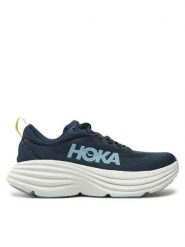Hoka Buty do biegania Bondi 8 1127952 Granatowy. Niebieskie obuwie sportowe damskie HOKA, z materiału, bez zapięcia, do biegania. Za 599.99 zł.