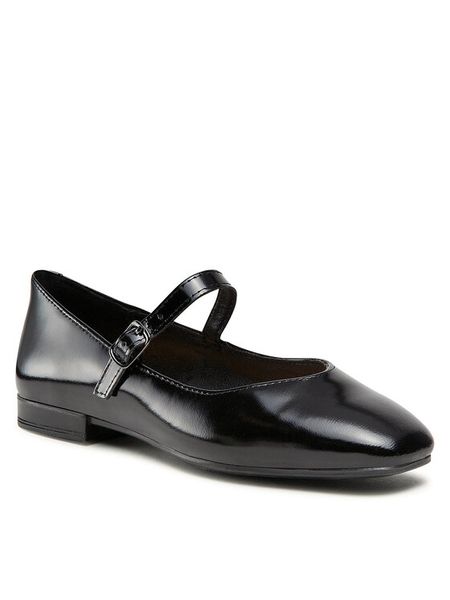 Lasocki Półbuty RST-ROMI-18 Czarny. Czarne półbuty damskie Lasocki, bez wzorów, z lakierowanej skóry, bez obcasa, na płaskiej podeszwie, bez zapięcia. Za 159.99 zł.