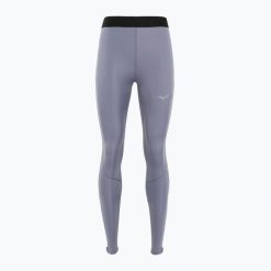 Legginsy do biegania damskie Mizuno Core Impulse Long. Szare legginsy damskie Mizuno, bez wzorów. Za 139.99 zł.