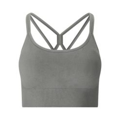 Biustonosz dla kobiet Athlecia Foan V3. Niebieskie biustonosze sportowe damskie Athlecia, bez wzorów. Za 175.50 zł.