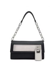 LOVE MOSCHINO Torebka JC4297PP0PK1500A Czarny. Czarne torebki klasyczne damskie Love Moschino, ze skóry, bez dodatków. Za 1,189.00 zł.