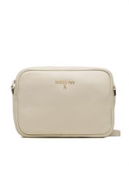 Patrizia Pepe Torebka CB8985/L001-W338 Écru. Listonoszki damskie Patrizia Pepe, bez wzorów, ze skóry, bez dodatków. Za 409.99 zł.