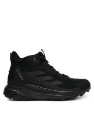 Adidas Trekkingi Terrex Anylander Mid Hiking Shoes IE1475 Czarny. Czarne obuwie trekkingowe damskie Adidas, z materiału, bez zapięcia. Za 399.99 zł.