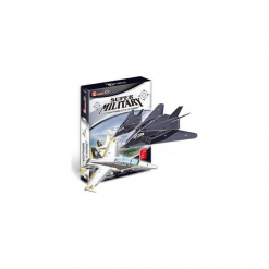 Cubicfun Puzzle 3d F-117 Nighthawk Fa-18 Hornet. Szare bez kategorii CubicFun, moro. Za 36.08 zł.