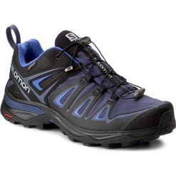 Trekkingi SALOMON - X Ultra 3 Gtx W GORE-TEX 400027 24 V0 Crown Blue/India Ink/Amparo Blue. Niebieskie obuwie trekkingowe damskie Salomon, z gore-texu. W wyprzedaży za 449.00 zł.