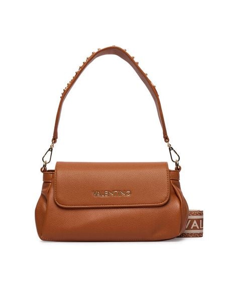 Valentino Torebka Dea Re VBS9UM09 Brązowy. Brązowe torebki klasyczne damskie Valentino, ze skóry, bez dodatków. Za 388.99 zł.