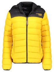 Geographical Norway Kurtka pikowana "Atikoclerc" w kolorze żółtym rozmiar: XL. Żółte kurtki damskie Geographical Norway, xl, bez wzorów, bez kaptura. Za 218.57 zł.