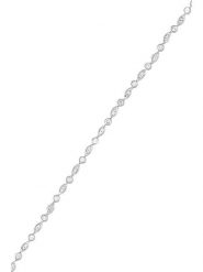 CARATELLI Złota bransoletka "Ligne de Chance" z diamentami rozmiar: onesize. Szare bransoletki damskie CARATELLI, złote. Za 3,845.95 zł.