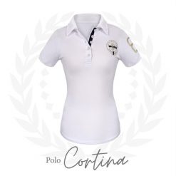 Koszulka polo do jazdy konnej damska JD ATTACK Cortina. Białe koszulki damskie JD ATTACK, xl, bez wzorów, bez kołnierzyka, bez ramiączek. Za 99.00 zł.