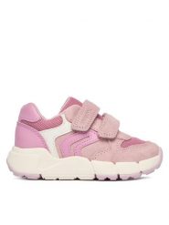 Geox Sneakersy B Flexyper Mini Girl B656NA 01422 C8314 M Różowy. Czerwone buty sportowe dziewczęce Geox, bez wzorów, ze skóry, bez zapięcia. Za 239.99 zł.
