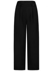 Sublevel Spodnie w kolorze czarnym rozmiar: S. Czarne spodnie materiałowe damskie Sublevel, bez wzorów, z materiału. Za 97.95 zł.