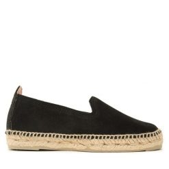 Espadryle Manebi. Czarne espadryle damskie Manebi, bez wzorów, bez obcasa. Za 379.99 zł.